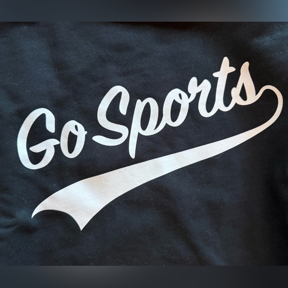 Favorite Daughter Black Sweatshirt Go Sports Anthropologie